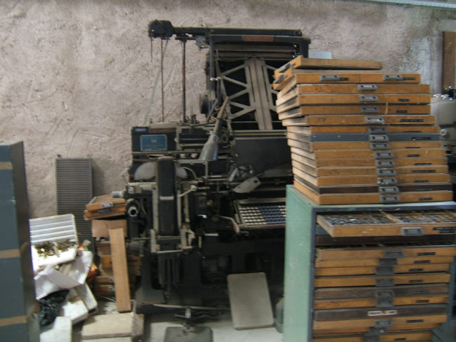 Casses et Linotype