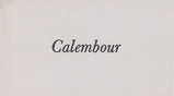 Calembour n° 10