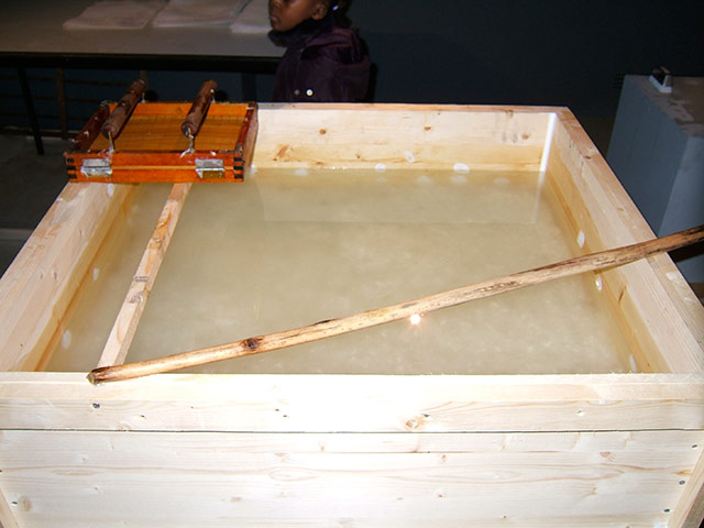 Matériel pour forme à papier. Hanji-Mat02.jpg