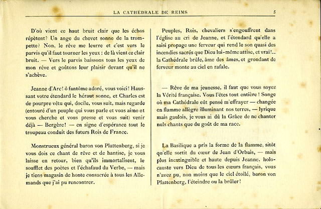 Poèmes de france, numéro 1, page 5